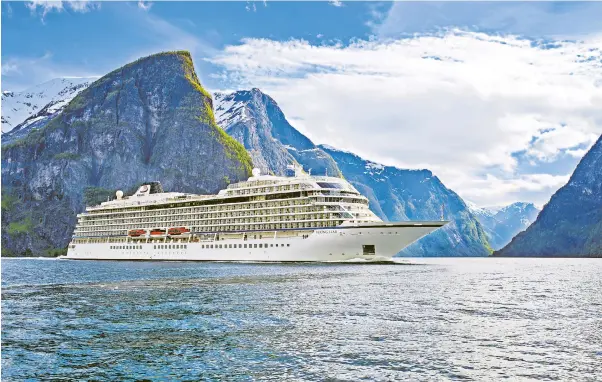  ?? ?? Pining for the fjords? Cruise along the dramatic coast near Flam on Viking Star
Masterpiec­e: the Munch Museum in Oslo where passengers get ‘privileged access’