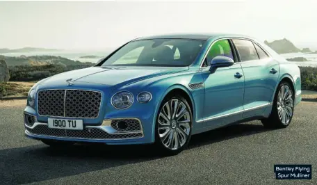  ?? ?? Bentley Flying Spur Mulliner