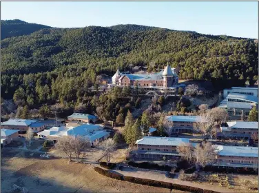  ?? (AP/Cedar Attanasio) ?? The United World College in Montezuma, N.M., is seen March 12.