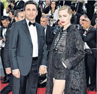  ??  ?? Melissa George and Jean David Blanc at the premiere of Irrational Man at the Cannes Film Festival in May 2015. They have now separated amid much acrimony