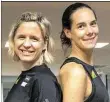  ?? DPA-BILD: MENDE ?? Beachvolle­yball-Duo: Laura Ludwig (links) und Kira Walkenhors­t