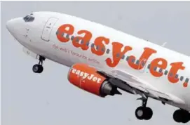  ??  ?? Britiske EasyJet fører daglig en knallhard kamp mot rivalen Ryanair.