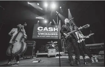  ?? COURTESY ?? Cash Unchained: The Ultimate Johnny Cash Experience will perform at 7:30 p.m. Saturday at Musikfest Cafe in Bethlehem.