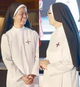  ??  ?? Sr. Catherine Quatchon, Mother Eleonor Cosima Camisa