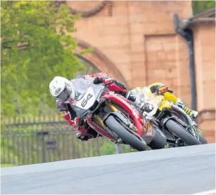  ??  ?? Zanotti in action at Oulton Park. Picture by Nigel Jepson.