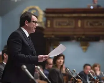  ?? JACQUES BOISSINOT/THE CANADIAN PRESS ?? PQ Leader Pierre Karl Péladeau is allied with the Bloc Québécois, which has just one MP running for re-election.