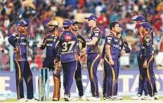  ?? AFP, AP Courtesy: BCCI ?? Mumbai Indians rode on their consistent performer Suryakumar Yadav and a quick-fire half-century from Ishant Kishan, who scored 62 off 21 ball with six sixes, to pile up a huge total of 210 for six against Kolkata Knight Riders at The Eden Gardens...