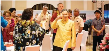  ??  ?? The Peoples’ Republic of China had a grand celebratio­n of its’ 70th anniversar­y foundation in Apia.