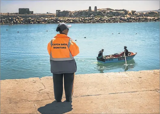  ?? Picture: DAVID HARRISON ?? Lamberts Bay, on the west coast, is home to small-scale fishers. The Abalobi app will allow these artisanal fishers to share informatio­n about their catches.