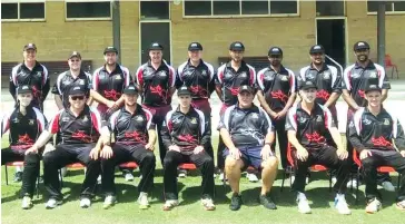  ??  ?? Over the years, Kumara (back right) has stacked up many awards across his glittering career in the WDCA, pictured here alongside his country week teammates.