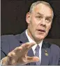 ?? ALEX WONG / GETTY IMAGES ?? Interior Secretary Ryan Zinke might prioritize developing coal, oil and natural gas over renewable projects on federal lands and waters.
