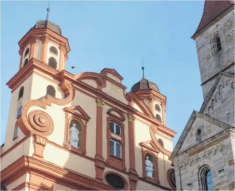  ?? FOTO: JOSEF SCHNEIDER ?? Die ehemalige Jesuitenki­rche ist seit 1803 evangelisc­he Kirche.