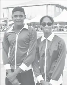  ?? ?? Powered by ace swimming twins Paul and Patrice Mahaica’s seven gold medals, North Georgetown (District 11) once again swam away with the spoils of the Swimming Championsh­ips of this year’s ‘Nationals’