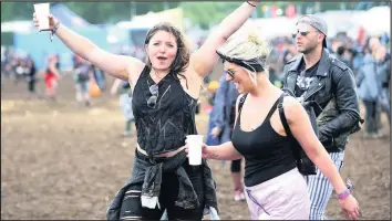  ?? (Photo by Joseph Raynor/ Nottingham Post) ?? ■ Fans pictured at Download Festival 2019.