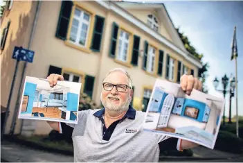  ?? RP-FOTO: MATZERATH ?? Bernd Gehrmann ist der Ansicht, dass das Hildener Büro „Stein und Bein“ein Gesamtkonz­ept erstellt hat. Den Bürgermeis­ter überzeugt das nicht.
