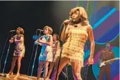  ?? MURPHYMADE ?? Naomi Rodgers plays the title role in “Tina: The Tina Turner Musical” at San Diego Civic Theatre.