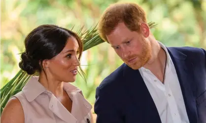  ??  ?? The Duke and Duchess of Sussex are privately funding legal action, with any proceeds being donated to an anti-bullying charity. Photograph: Tim Rooke/Rex/Shuttersto­ck