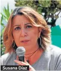  ??  ?? Susana Díaz