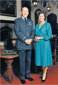  ??  ?? Terry with his wife Betty in the Governor’s residence in Gibraltar, and, right, the Telegraph’s front page the day after the shooting of the IRA suspects in 1988
