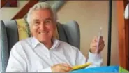  ??  ?? Maurice Hinchey is shown at his Saugerties home in early 2017.