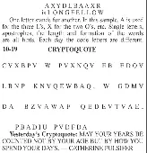 Daily Cryptoquote - Arkansas Democrat-Gazette (2022-10-19)