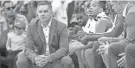  ?? BARBARA J. PERENIC/COLUMBUS DISPATCH ?? Ohio State men’s basketball coach Chris Holtmann made a $50,000 donation to The Kentucky United Tornado Disaster Relief Telethon.