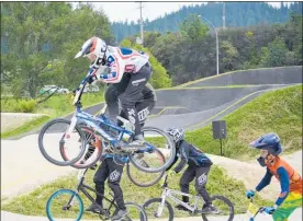  ??  ?? Riders from all over New Zealand will be coming to Ka¯ piti
for the Wellington Regional Championsh­ip BMX meet this
weekend.