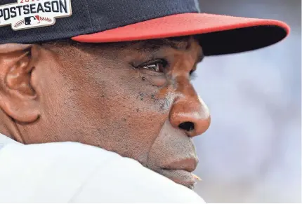  ?? RICHARD MACKSON/USA TODAY SPORTS ?? Dusty Baker is a three-time National League Manager of the Year who guided four teams to nine postseason berths, seven division titles and an NL pennant.