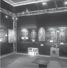  ??  ?? Figure 5 "Magic of Light" exhibition in Saint-petersburg, 2015