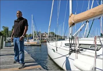  ?? KIM HAIRSTON — BALTIMORE SUN ?? Donald Lawson, pictured in September, hopes to solo-circumnavi­gate the world in about 70days.