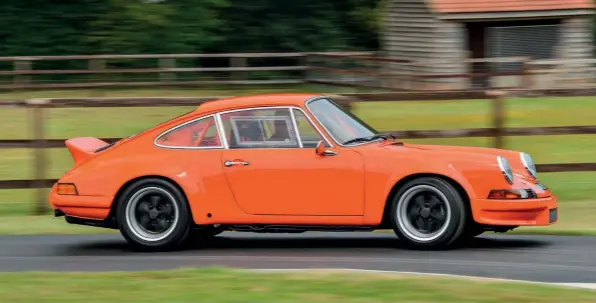  ??  ?? Above Jonny’s intention was to turn the car into a Carrera RS 2.7 replica indistingu­ishable from the real deal