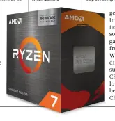  ?? ?? BELOW As the new Ryzen 7 5800X3D shows, cache matters when gaming