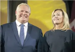  ?? COLE BURSTON / BLOOMBERG ?? Health Minister Christine Elliott says Premier Doug Ford is moving to cut costs without slashing jobs.