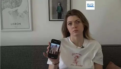  ?? ?? Julia, une étudiante et mannequin belge, a été victime de deepfake.