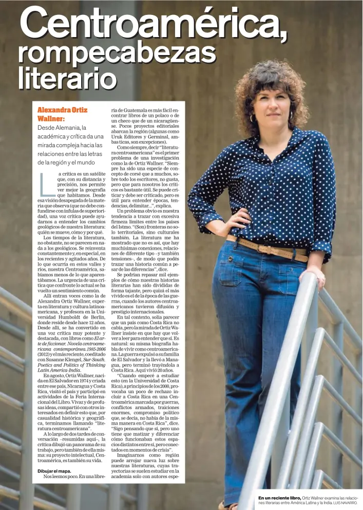  ?? LUIS NAVARRO. ?? En un reciente libro, Ortiz Wallner examina las relaciones literarias entre América Latina y la India.