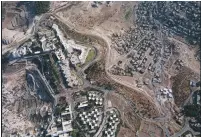  ?? (Wikimedia Commons) ?? AN AERIAL SHOT of the Hebrew University of Jerusalem campus on Mount Scopus.