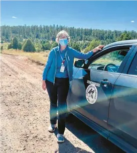  ?? NAVAJO AREA INDIAN HEALTH SERVICE ?? Navajo Areas Indian Health Service’s Melissa Wyaco says the rate of syphilis on the Navajo Nation is worse than anything she has seen in 30 years.