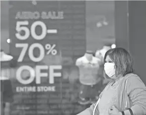  ?? TONY DEJAK/AP FILE ?? Some retailers are struggling just to fill their shelves. And if these stores don’t have much inventory to sell in the first place, they won’t be as motivated to discount the items they do have in stock.