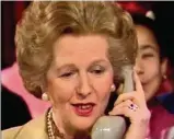  ??  ?? Put on the spot: Mrs Thatcher on BBC show Saturday Superstore in 1987