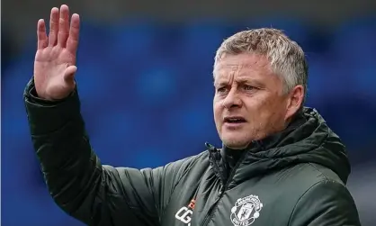  ?? Photograph: Jon Super/EPA ?? Manchester United’s manager Ole Gunnar Solskjaer is preparing to face Roma in the Europa League. ‘It’s a fantastic club with a great history,’ he said.