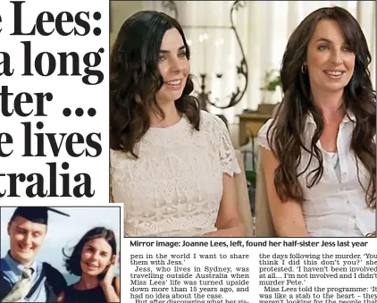 Joanne Lees: I have a long lost sister ... and she lives in Australia -  PressReader