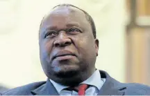  ?? Picture: ESA ALEXANDER ?? SNIP SNIP: Tito Mboweni is expected to unveil plans to trim the burgeoning public sector wage bill.