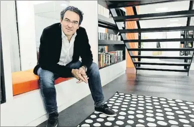  ?? EMILIA GUTIÉRREZ / ARCHIVO ?? Juan Gabriel Vásquez, en Madrid hace tres años