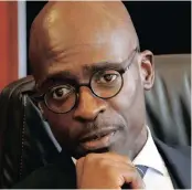  ?? PHOTO: REUTERS ?? Finance Minister Malusi Gigaba has called on the mineral resources minister to consult the mining sector to prevent further damage to the economy.