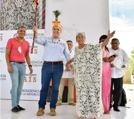  ?? FOTO COLPRENSA ?? El sábado pasado el presidente Iván Duque realizó en Uribia, La Guajira, el 11° Taller Construyen­do País.