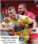  ?? JAMES HEATON/ NEWS IMAGES ?? Frankie Halton