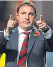  ??  ?? Ross boss Malky Mackay.