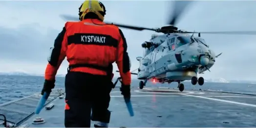  ?? ?? Le NH90 apportait réellement de nouvelles capacités précieuses, selon un officier norvégien. (Crédits : ministère de la Défense norvégien)