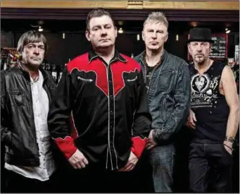  ??  ?? Stiff Little Fingers will play the Great Irish Beer Festival tonight (Thursday) at Cork City Hall.