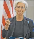  ?? CEDOC PERFIL ?? LAGARDE. La jefa de un Fondo que se muestra “diferente”.